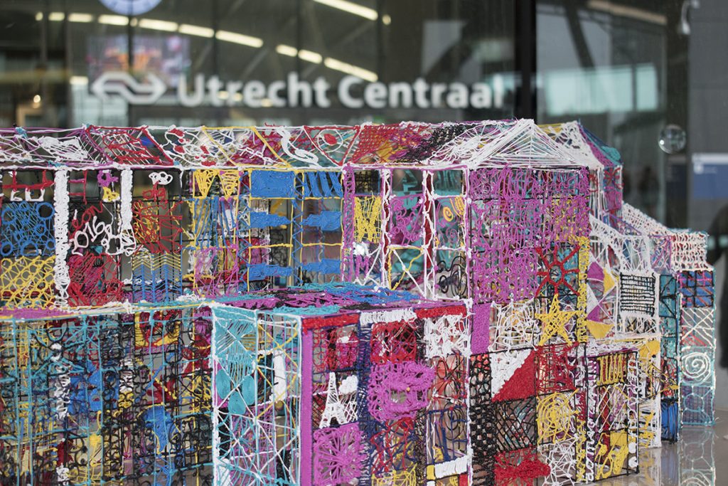 Detail van het kunstwerk. Foto: DUIC / Annelies Hoelen